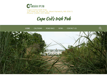 Tablet Screenshot of capecodsirishpub.com